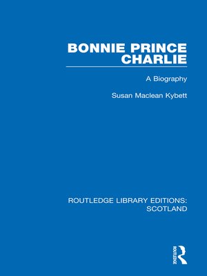 cover image of Bonnie Prince Charlie